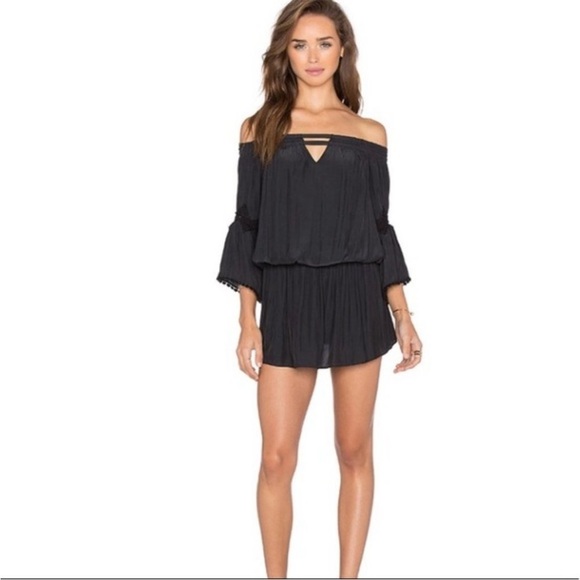 Ramy Brook Nicci Off The Shoulder Dress - Picture 1 of 7